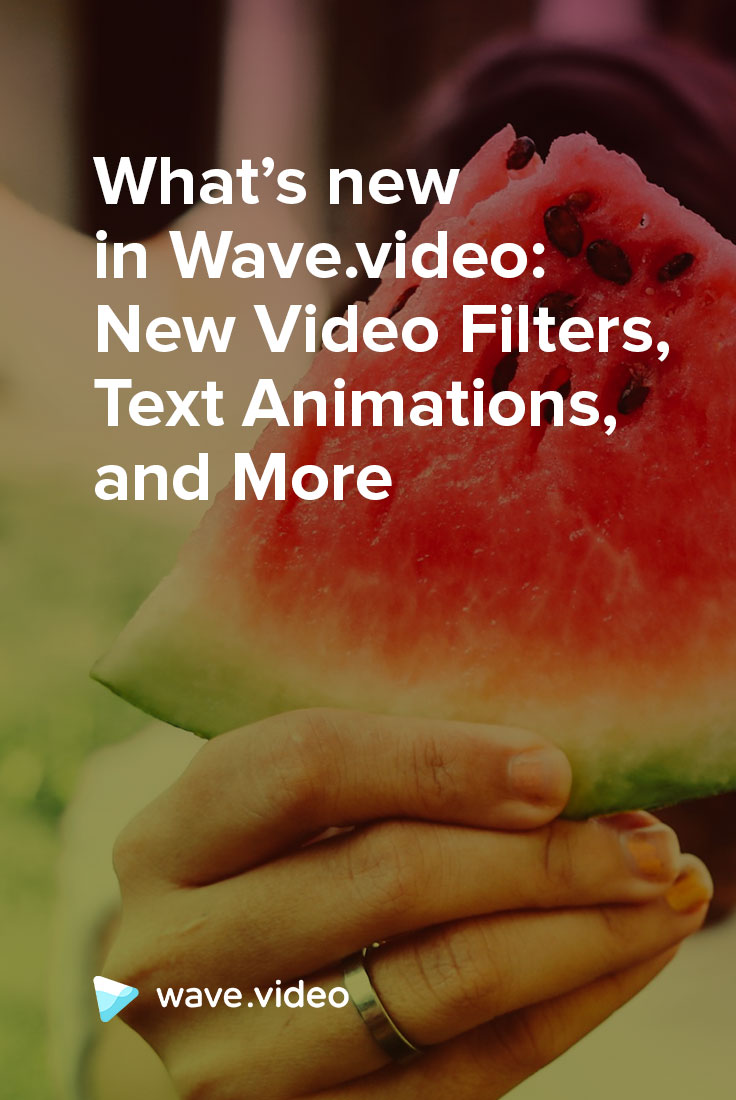 What's new in Wave.video