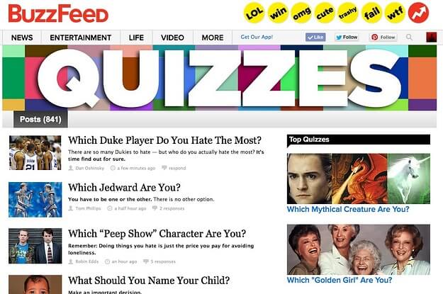 Quiz by BuzzFeed