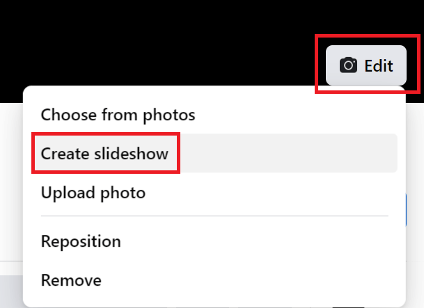 Create slideshow