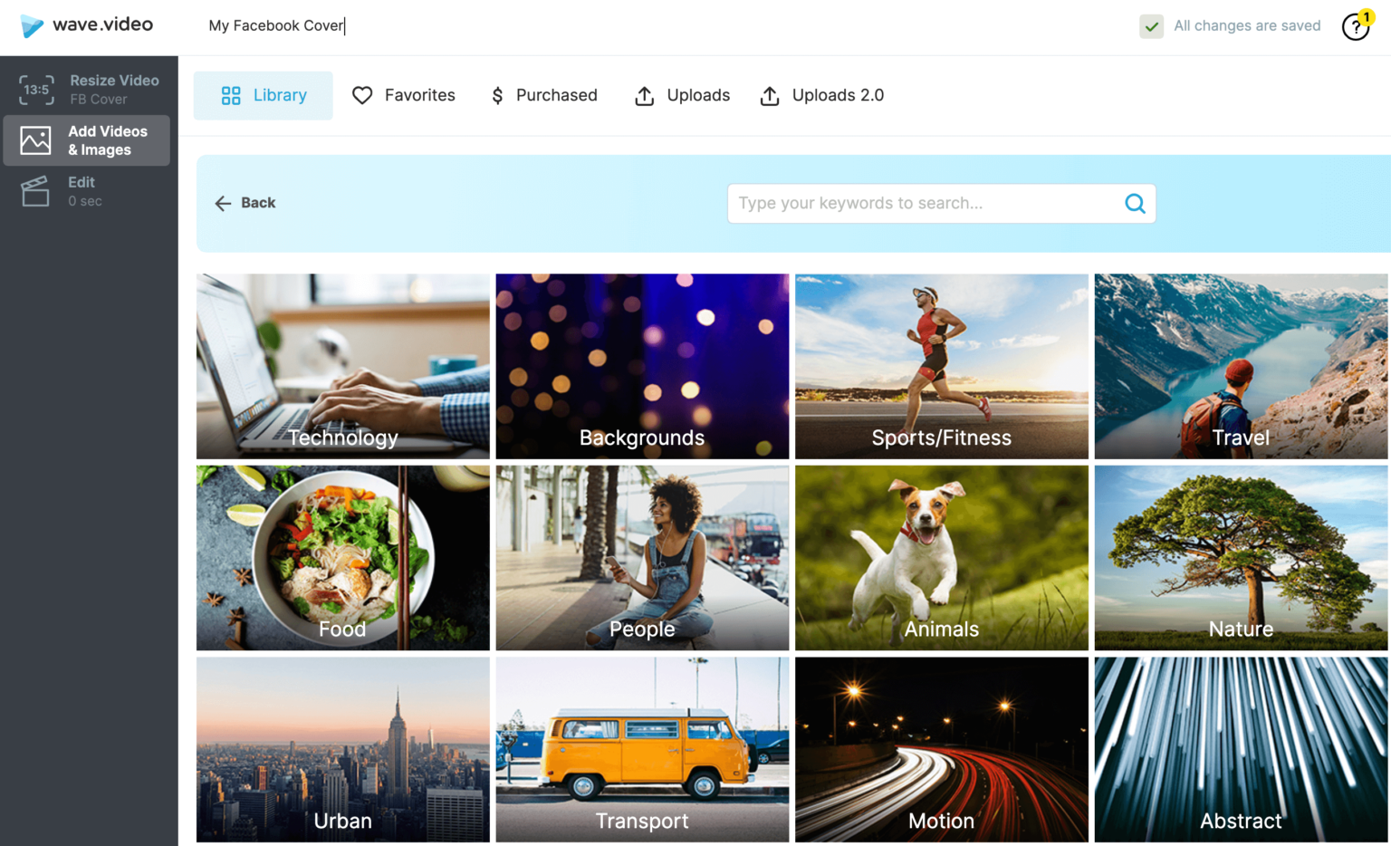 How to Make a Facebook Cover Video in 5 Easy Steps Wave.video Blog