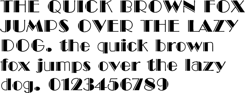 1920s font
