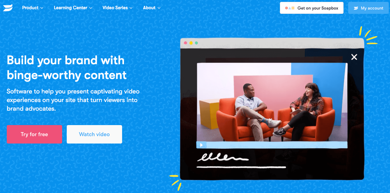 Video platform: Wistia