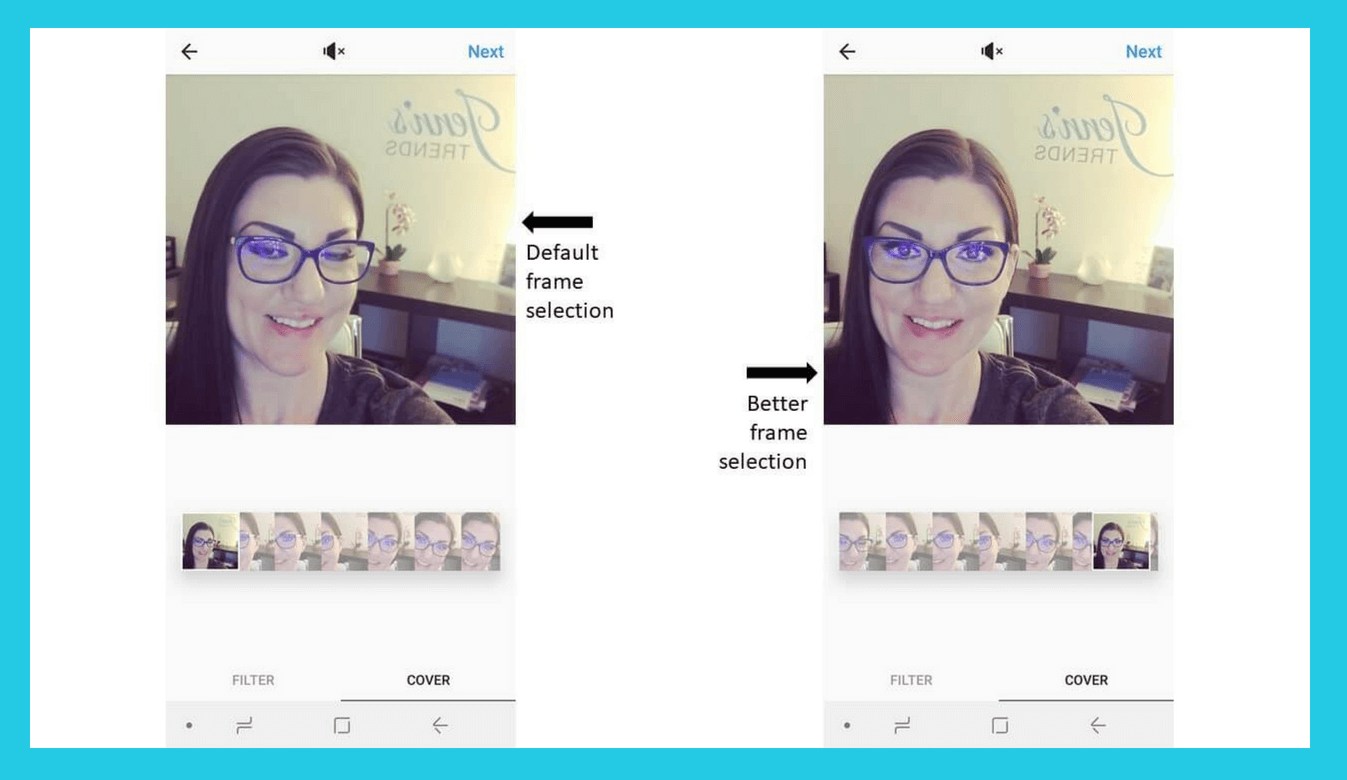 Edit videos for Instagram