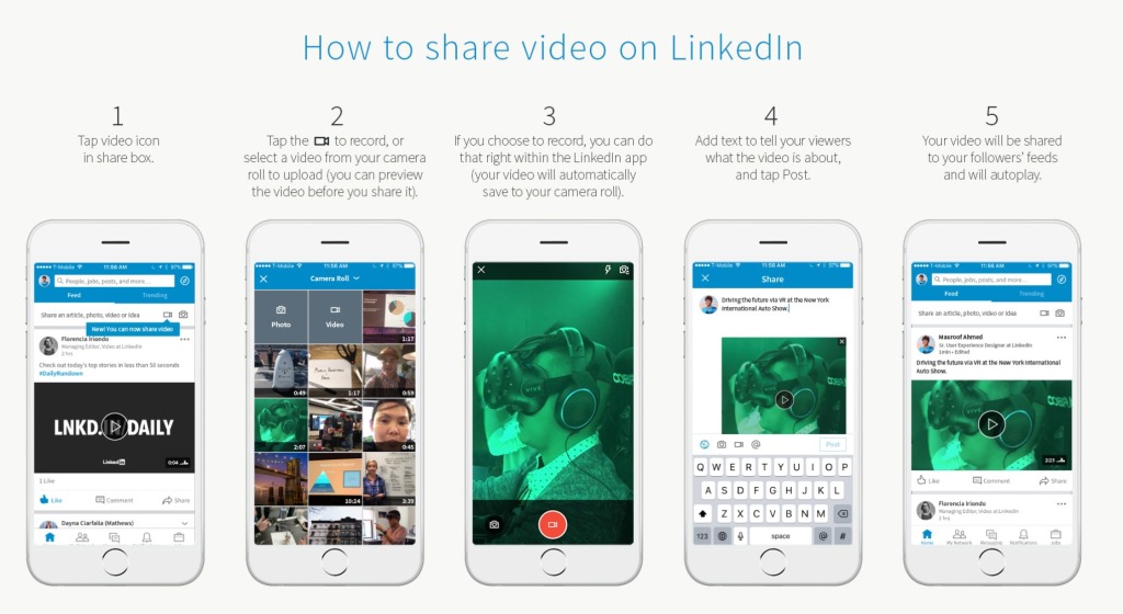 How to share video on LinkedIn