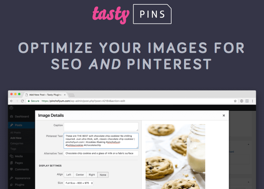 Tasty Pins WP plugin