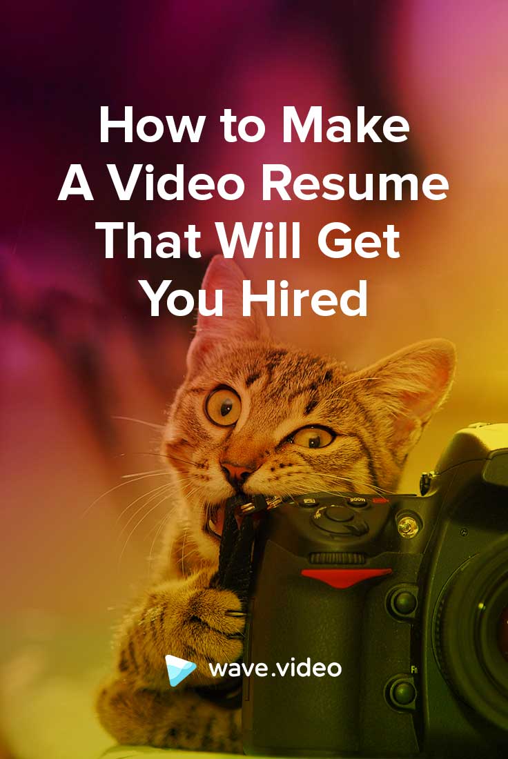 Video Resume Pin