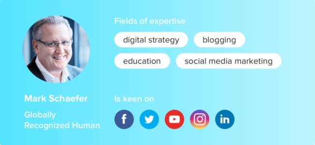 Mark Schaefer Las 43 personas más influyentes de las redes sociales que debes conocer ...
