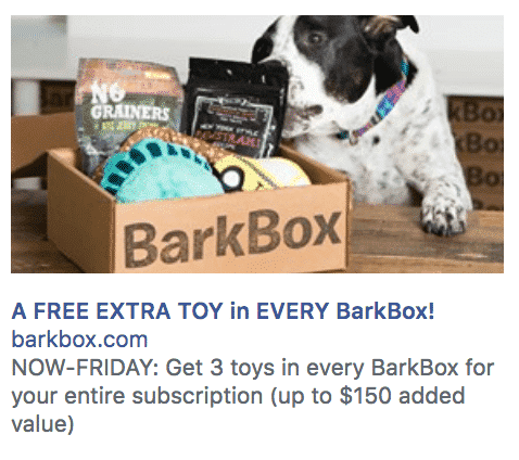 Barbox Ad - A Marketer's Guide to Personalization in Social Media Marketing