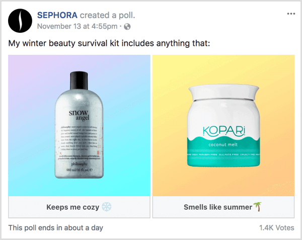 Sephora Poll - A Marketer's Guide to Personalization in Social Media Marketing