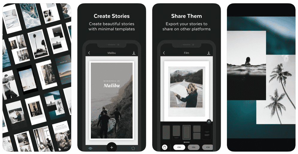 Instagram tools: Unfold