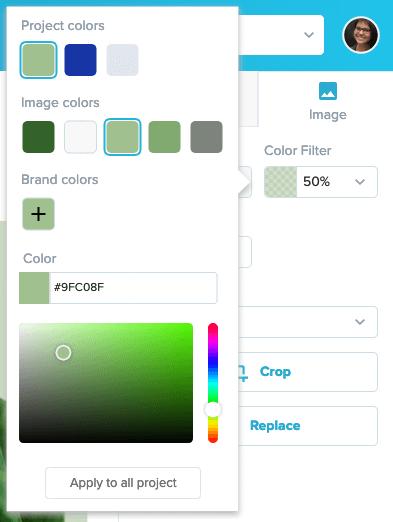 introducing color filters in Wave.video