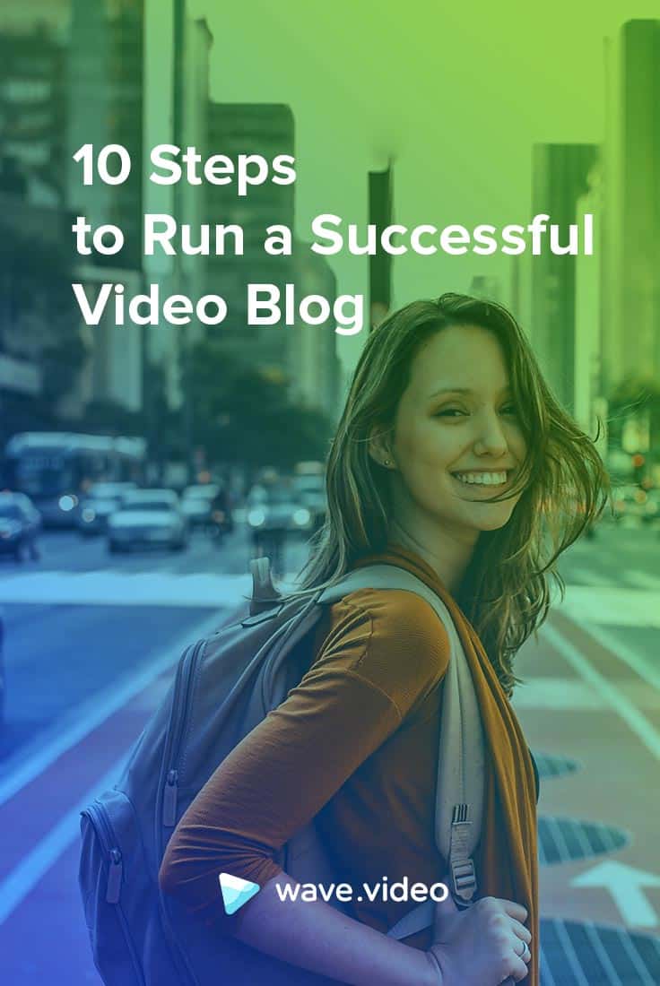 Blog Video Image 10 Steps To Run A Successful Video Blog - Wave.video Blog: Latest Video ...
