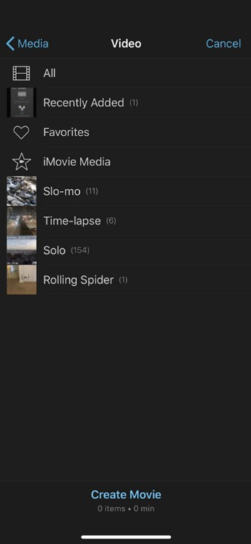 Combine videos with a mobile app