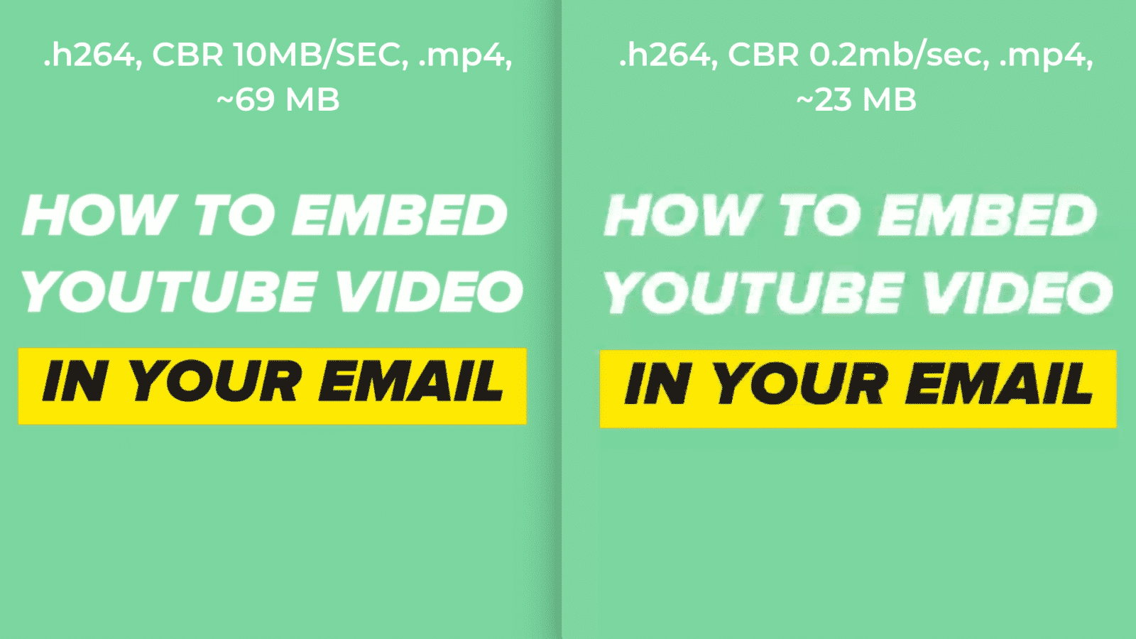 How to compress a video