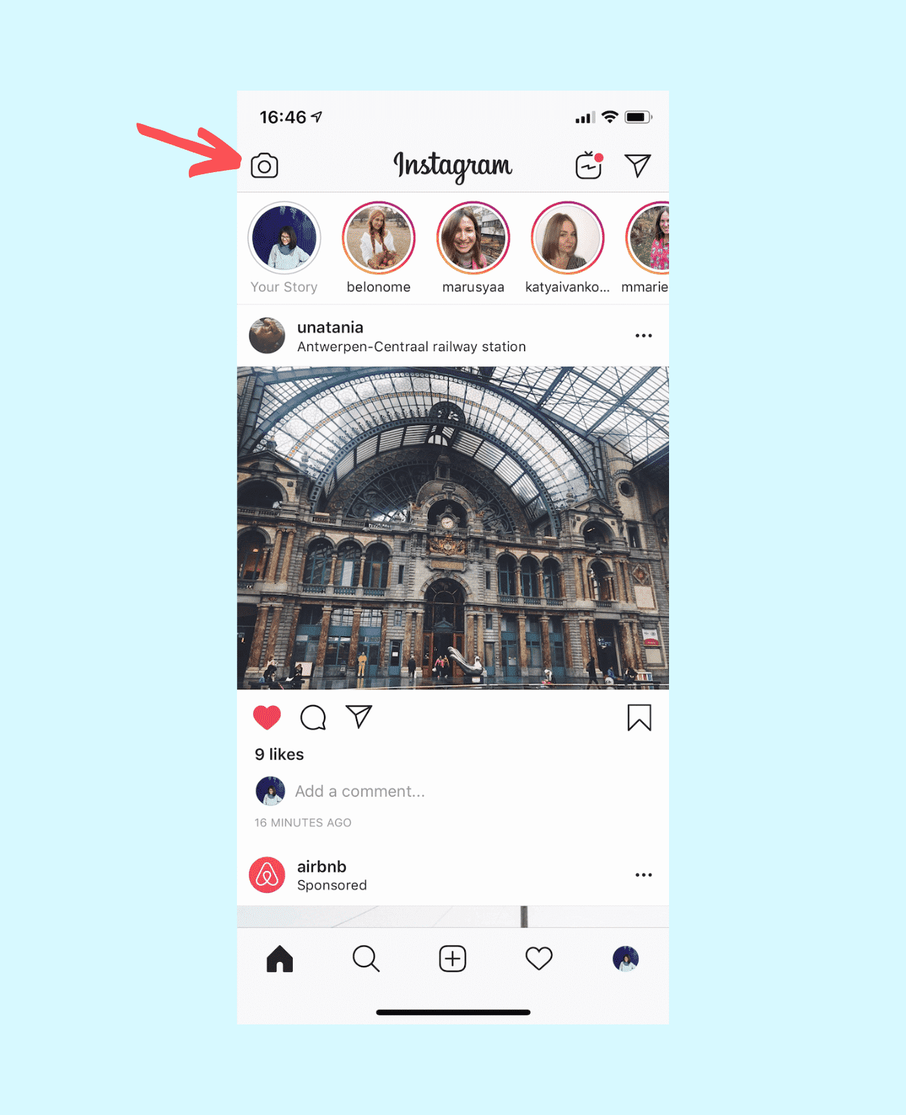 how to add a post on instagram from macbook