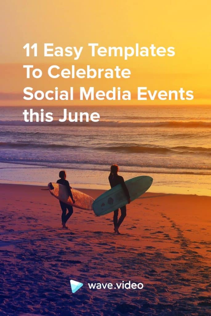 social media calendar june