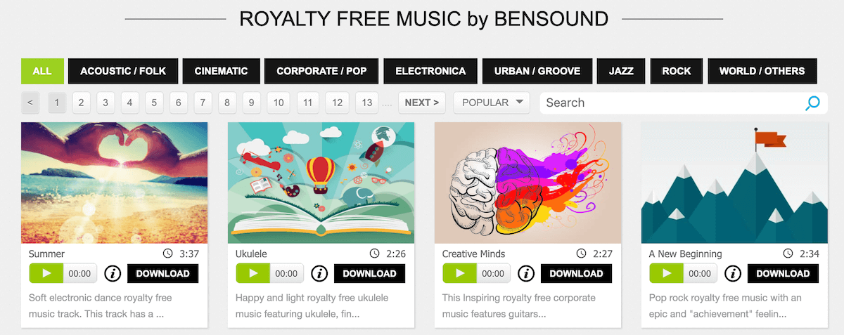 Here's where to find the best free music for your  videos