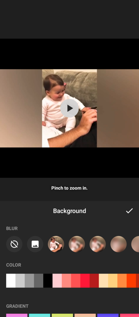 Add backgrounds in meme video