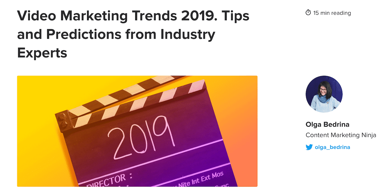 Video marketing trends 2019