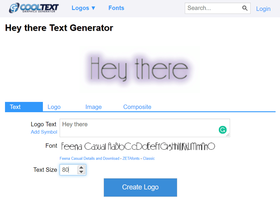 Cool text animated text generator