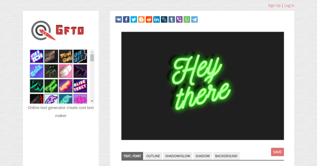 Online cool text generator animation and effect : r/MotionDesign