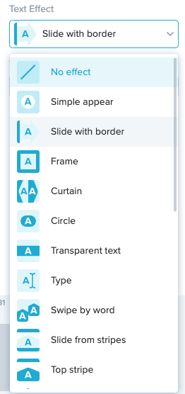 Adding animation effects to lower thirds in Wave.video