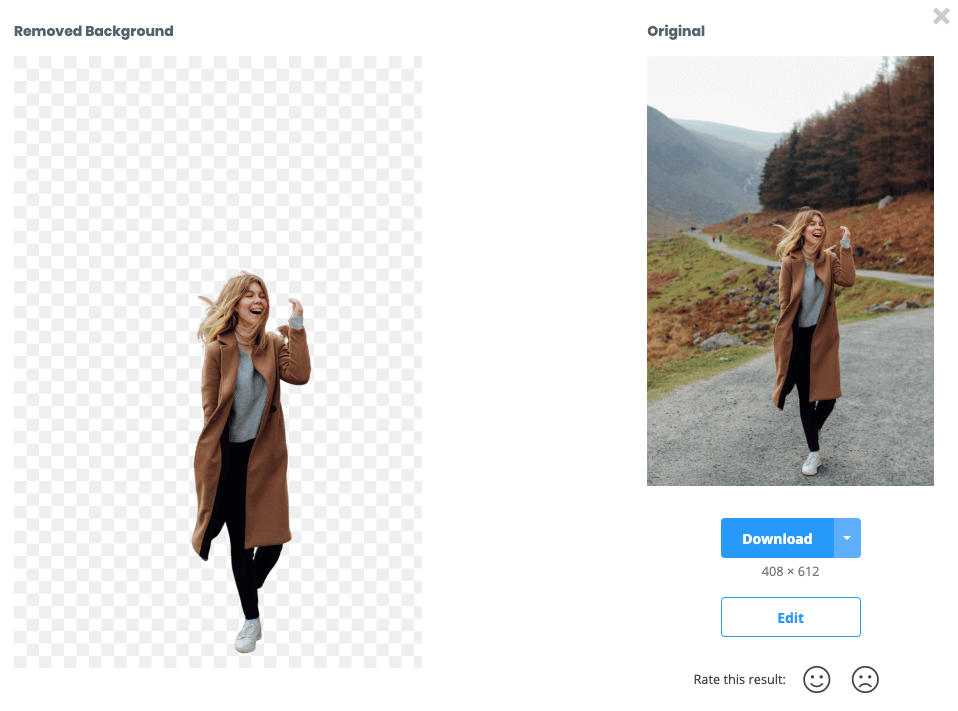 How to remove background from images