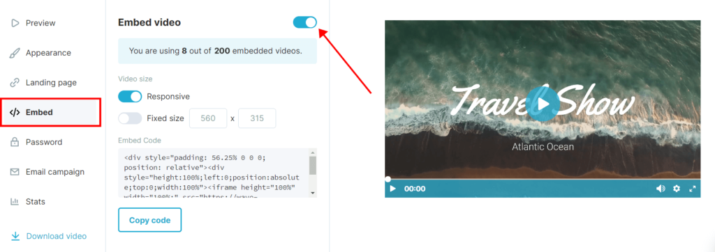 Embedding Video