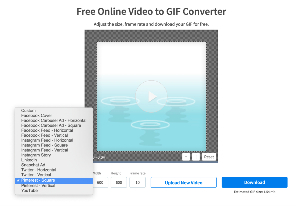 Come (e perché) promuovere i contenuti di YouTube sul proprio sito - video to gif