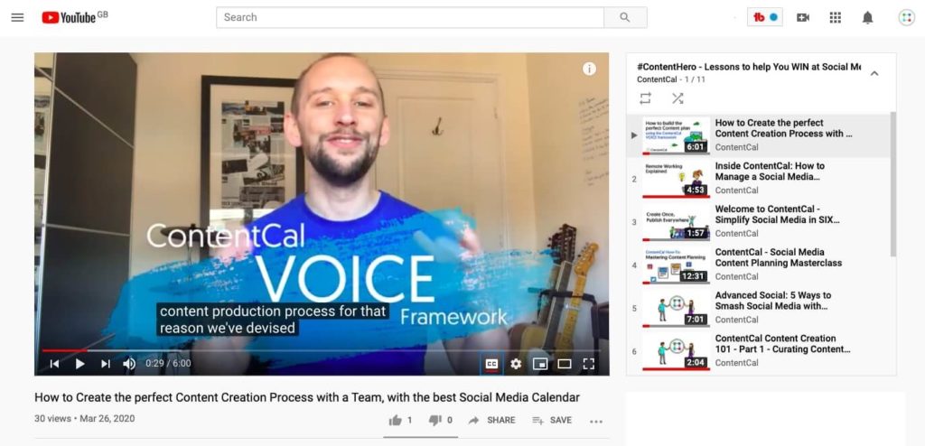 Video-Centric Content Marketing Plan - upload to YouTube