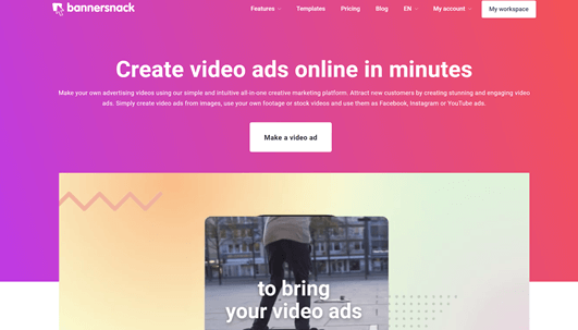 Best Video Ad Makers - Bannersnack