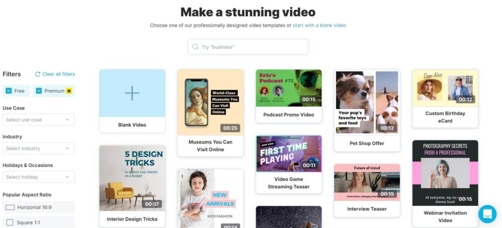 Ad Maker: For video ads that convert! (50+ Free Templates)