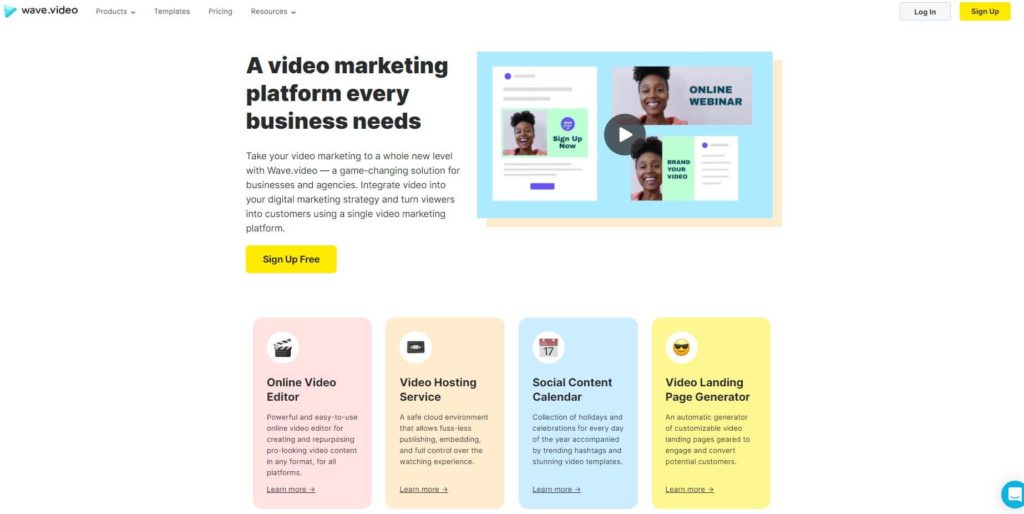 Video Marketing Platform - Wave.video