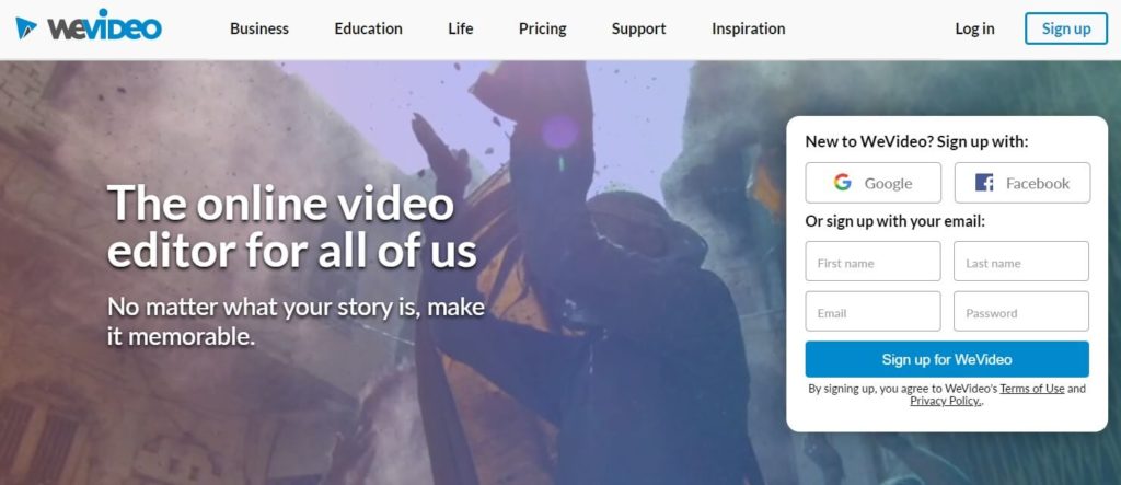 Video Marketing Platform - WeVideo