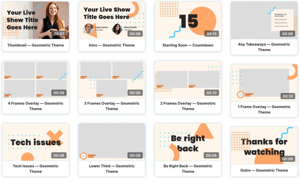 How to count total views of all  live streams in search