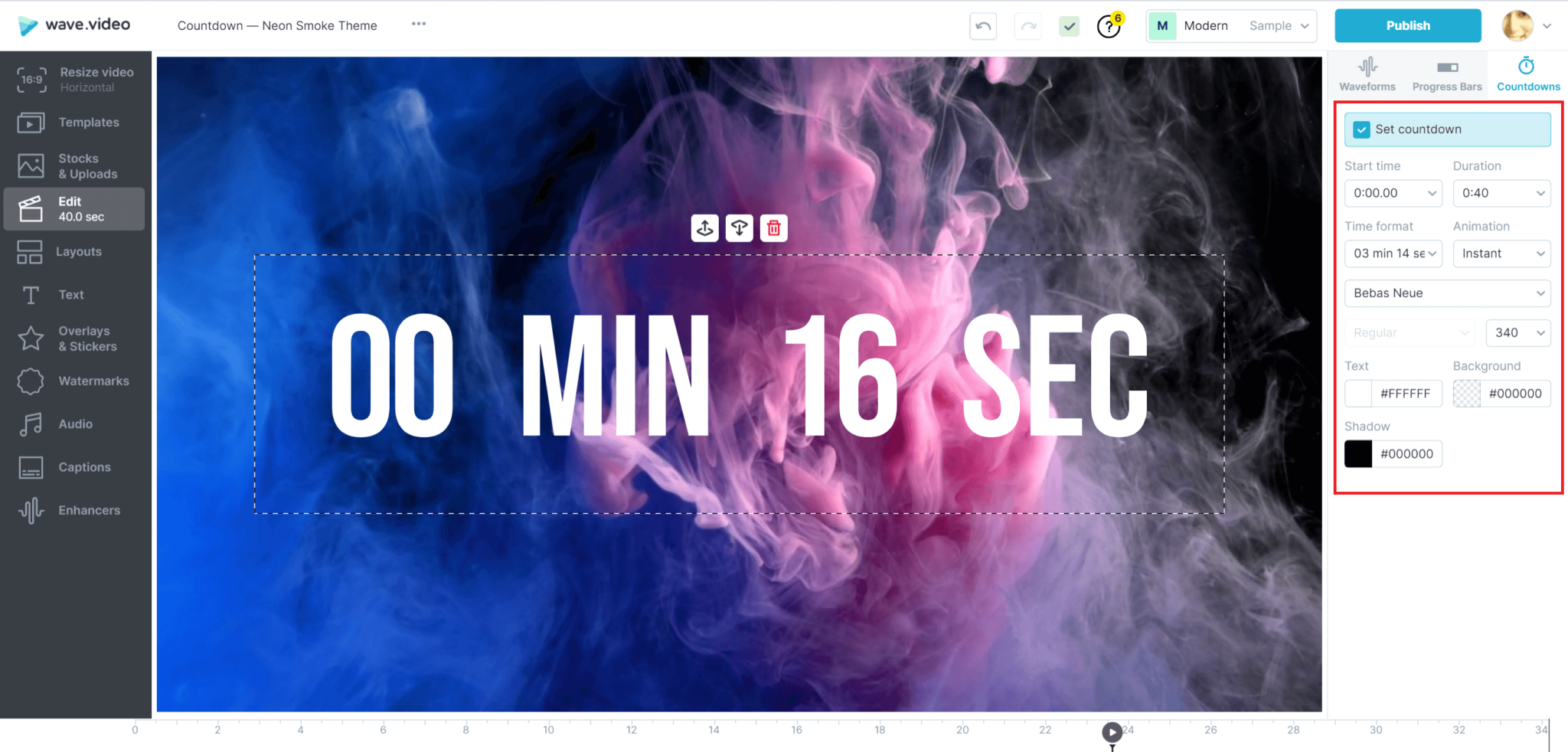 How to Make a Countdown Timer Video [+Free Templates] Wave.video Blog Latest Video Marketing