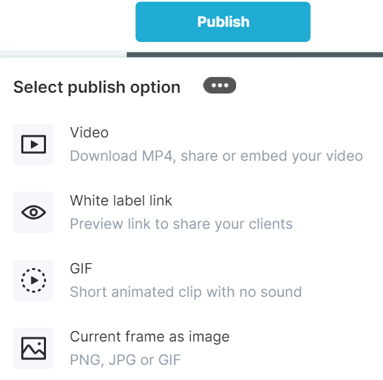 Publish Your GIF