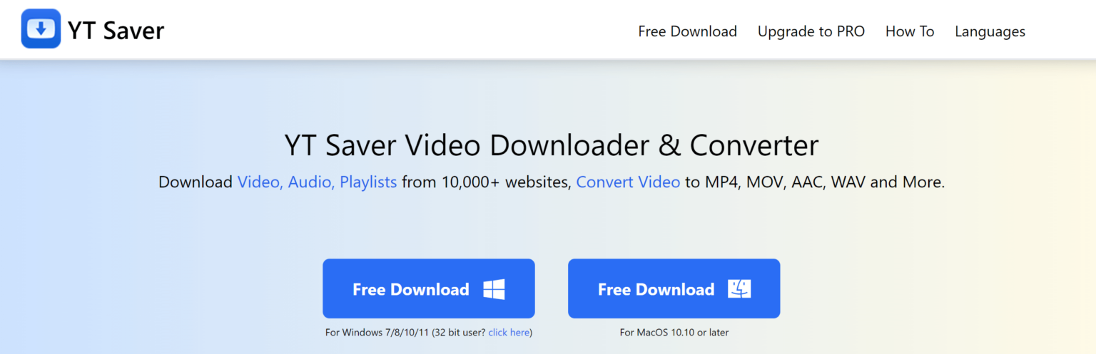 download the new YT Saver 7.0.2
