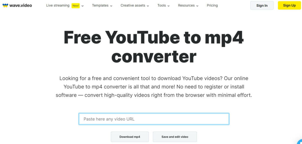 convert youtube to mp4 video online free