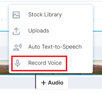 add voice to video