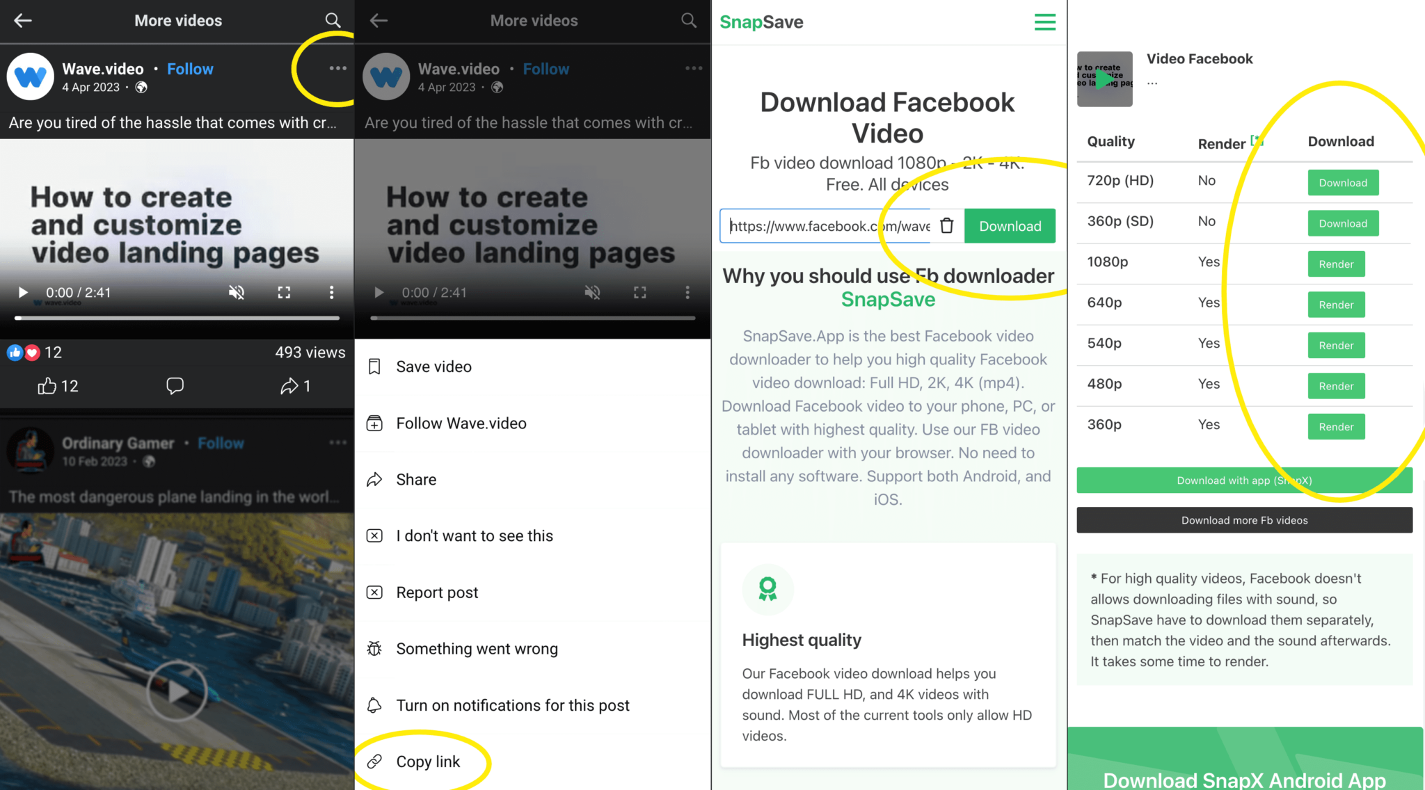 Comment télécharger une vidéo depuis Facebook Un guide simple Wave
