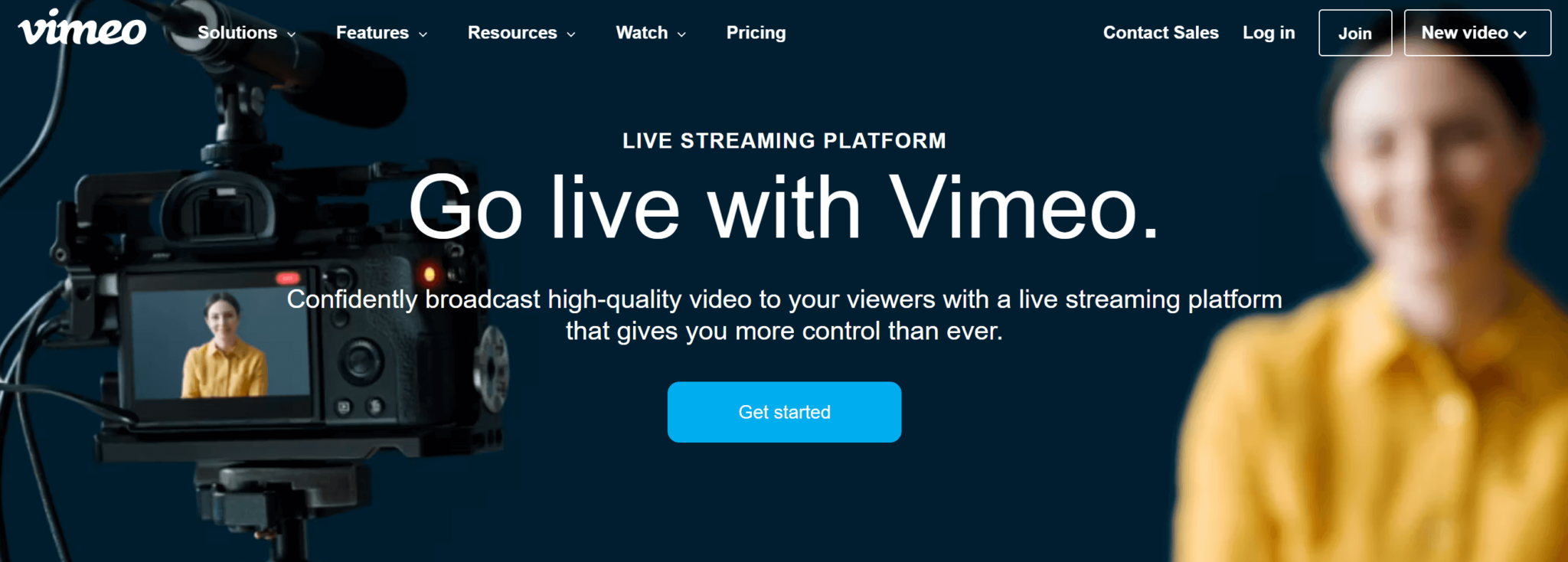 Vimeo Livestream