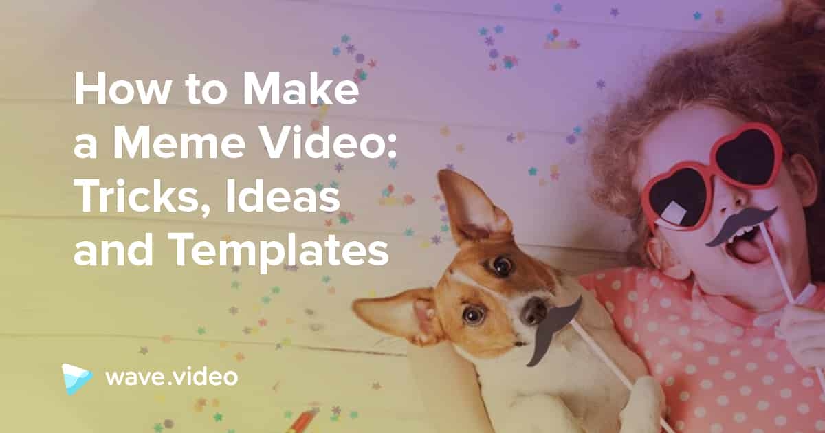 How to Make a Meme Video: Tricks, Ideas, and Templates -  Blog:  Latest Video Marketing Tips & News